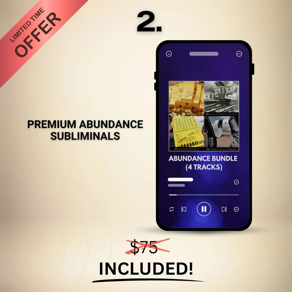 Limited Offer: Abundance Manifesting Bundle
