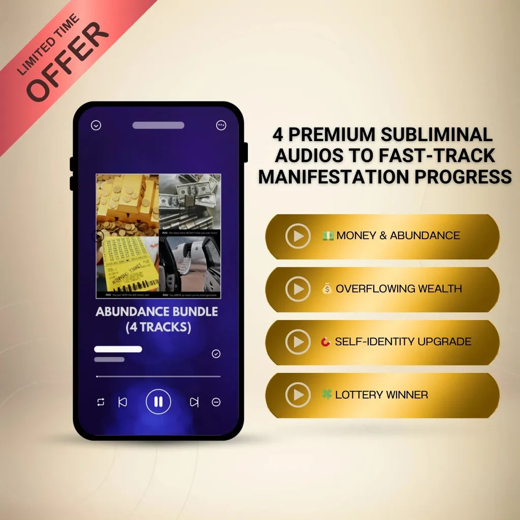 Limited Offer: Abundance Manifesting Bundle