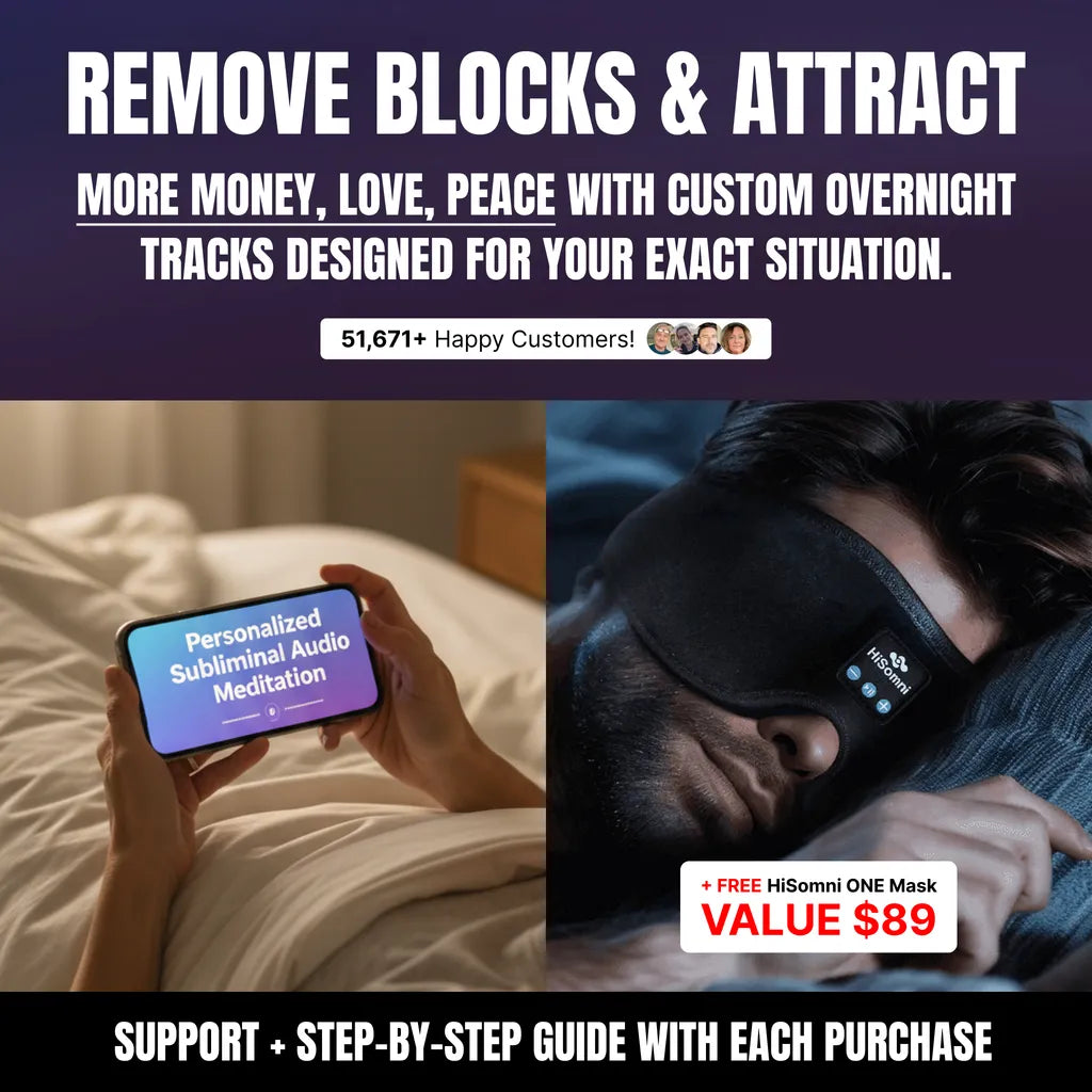 Custom-Tailored Subliminal Audio (8 hours)