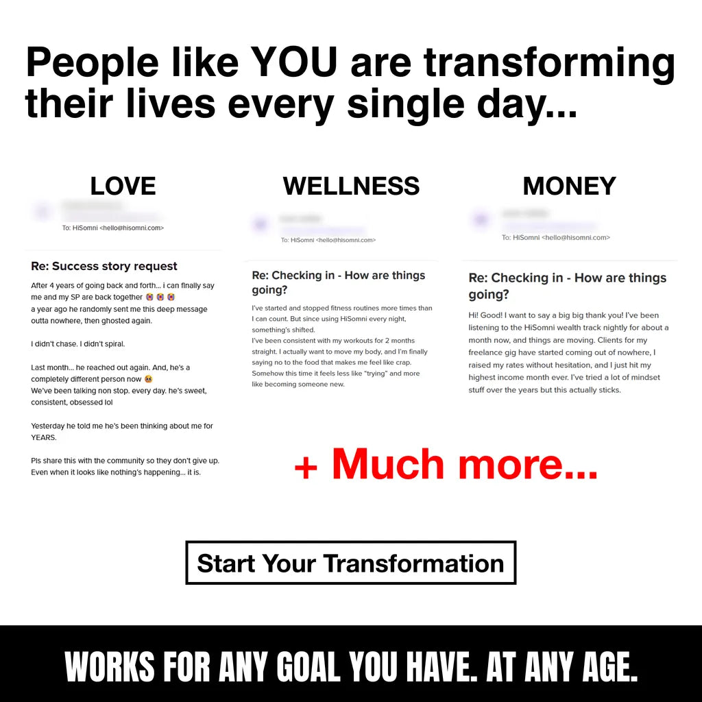 Custom-Tailored Subliminal Audio (8 hours)