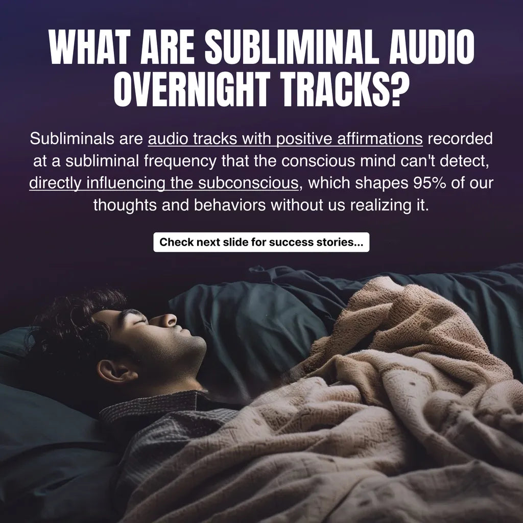 Custom-Tailored Subliminal Audio (8 hours)