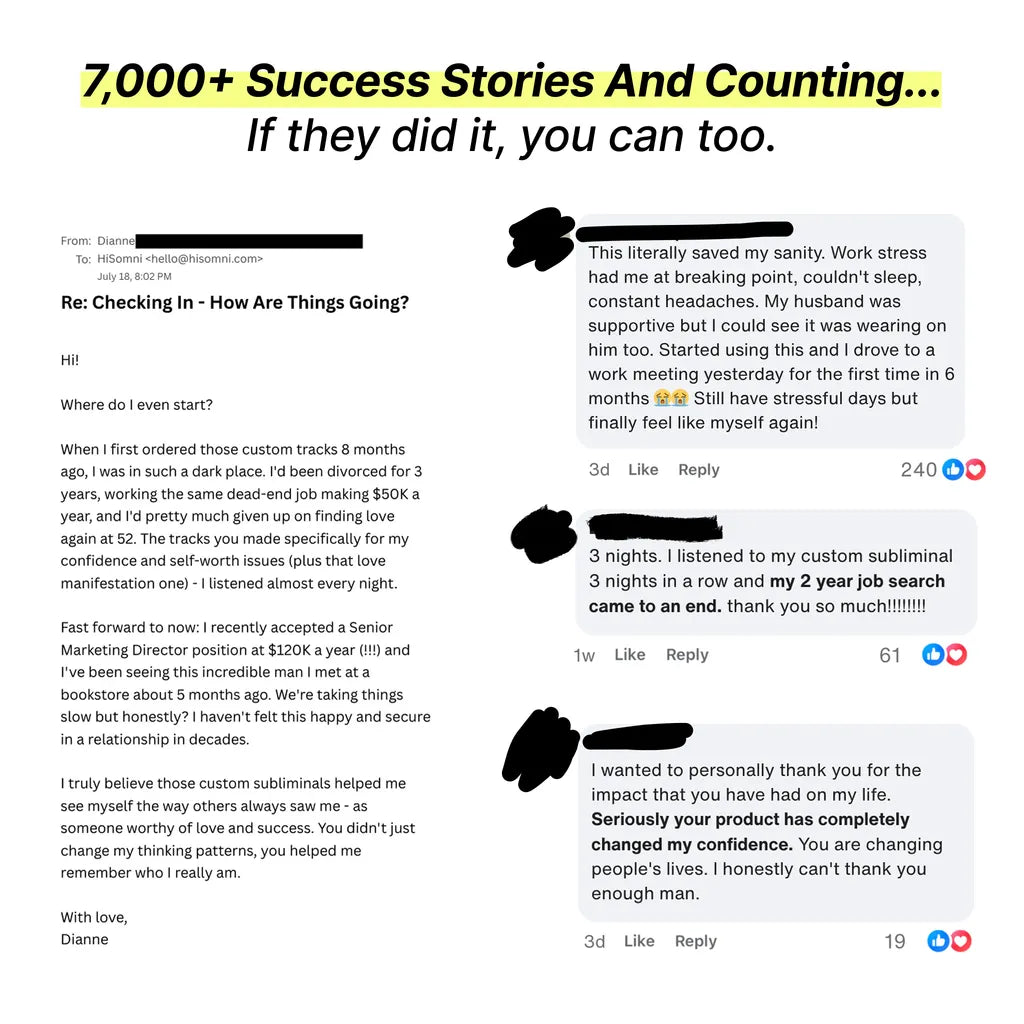 Custom-Tailored Subliminal Audio (8 hours)