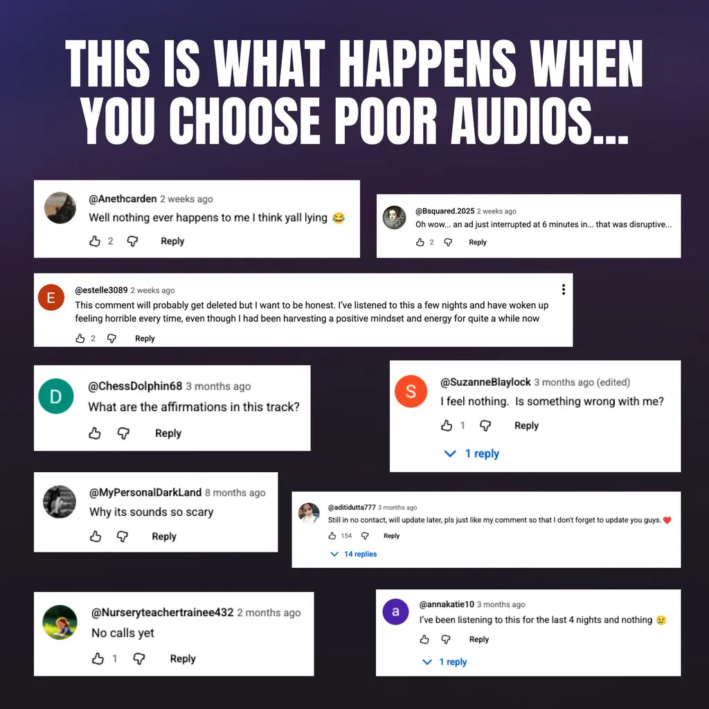 Custom-Tailored Subliminal Audio (8 hours)